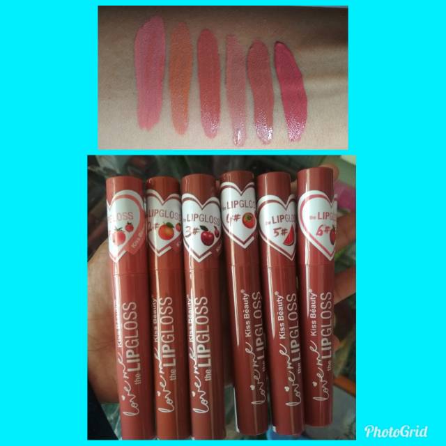 Lipgloss kiss beauty