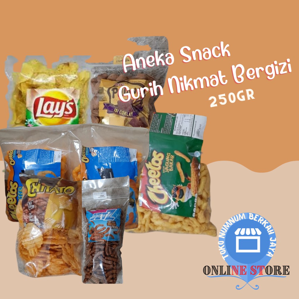 

Snack Gurih Nikmat Bergizi 250gr