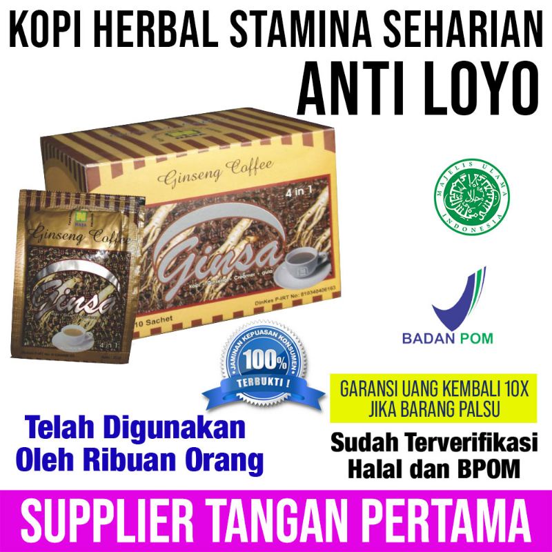 

Ginsa(kopi ginseng nasa)