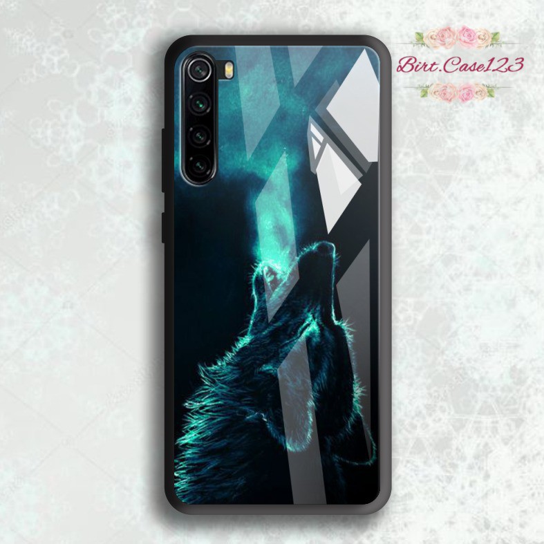 Case softcase silikon Gambar SERIGALA back case glass oppo samsung vivo xiaomi realme iphone alltype