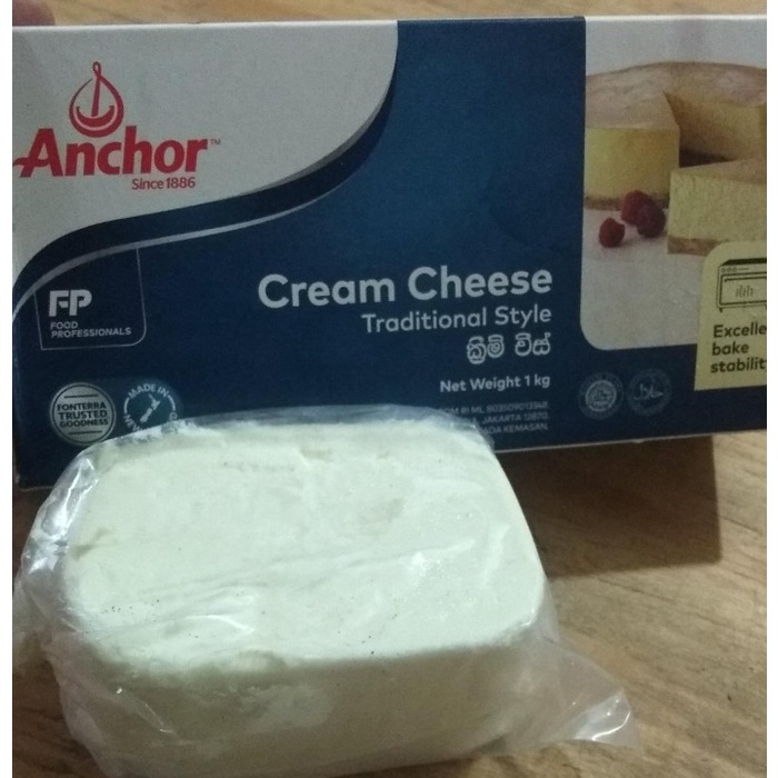 

Krim- Cream Cheese Anchor Repack 250Gr -Krim.