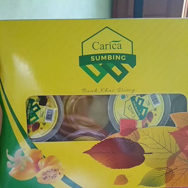 

Manisan carica dieng 1 dus isi 12 cup 120gram