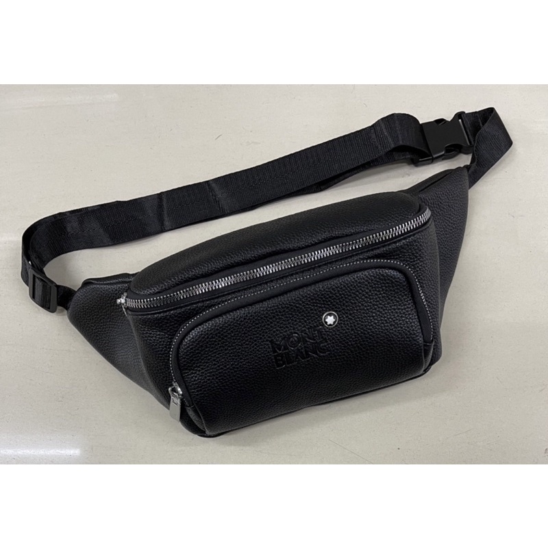 Waistbag MB Leather Belt Bag Tas Pinggang pria Kulit jeruk Import