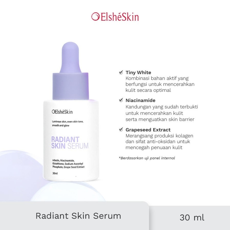 BPOM ELSHESKIN RADIANT SKIN SERUM ISI 15ML ATAU 30ML / ELSHE SKIN / SYE