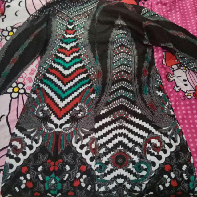 Batik Wanita Tunik Cendrawasih 2 Modern Kekinian Pakaian Kerja Kantor Kondangan Seragam Pakaian