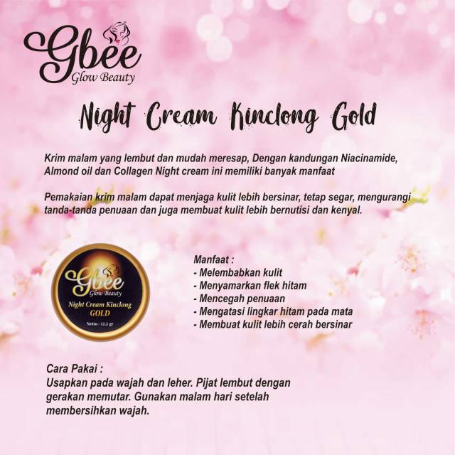 night cream glow beauty