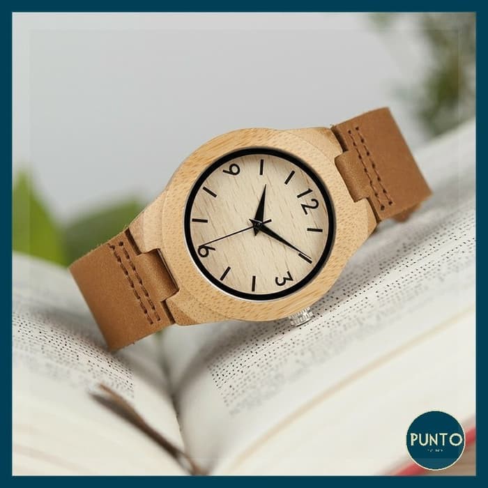 Murah Jam Tangan Pria Wanita Kayu Couple A31 Bobo Bird Terlaris