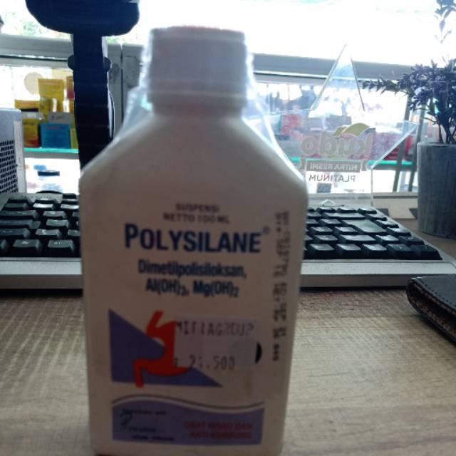 

Polysilane syrup