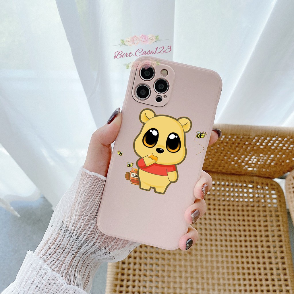 CASE CASING SOFTCASE SILIKON MACARON PELINDUNG KAMERA WINNIE THE POOH OPPO VIVO SAMSUNG XIAOMI REALME IPHONE ALL TYPE BC6030