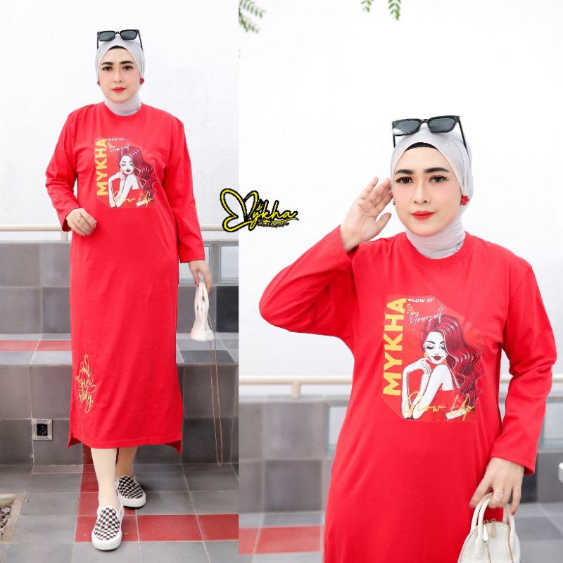 midi dress mykha original art 4 / midi dress premium