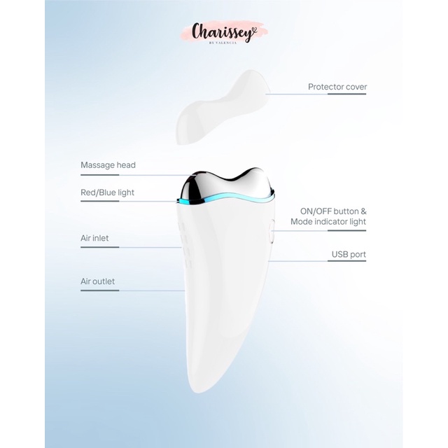 Charissey Hot &amp; Cold Face Massager