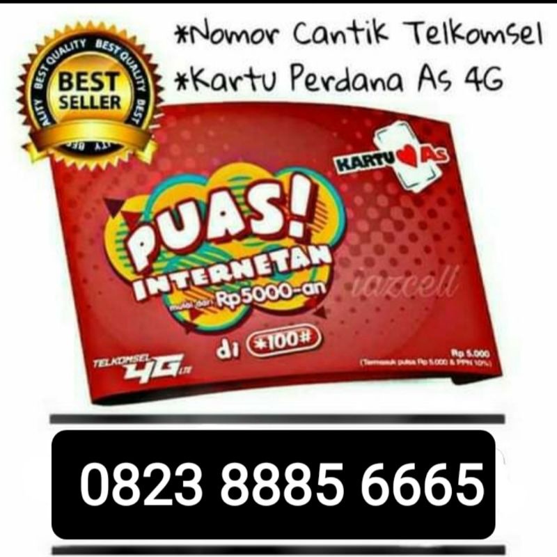 KARTU PERDANA KARTU AS TELKOMSEL