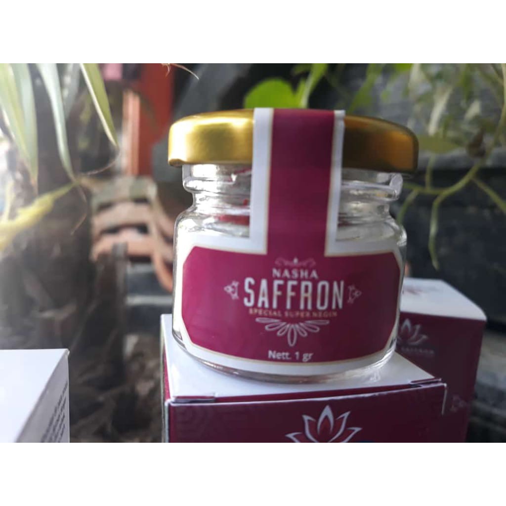 

Putik Bunga Saffron Nasha Origibal 1 Gr