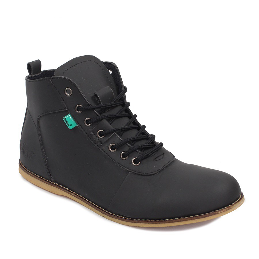 Sepatu Sneakers Pria Kickers Bandit Semi Boots Kasual Kerja Murah Keren Terlaris