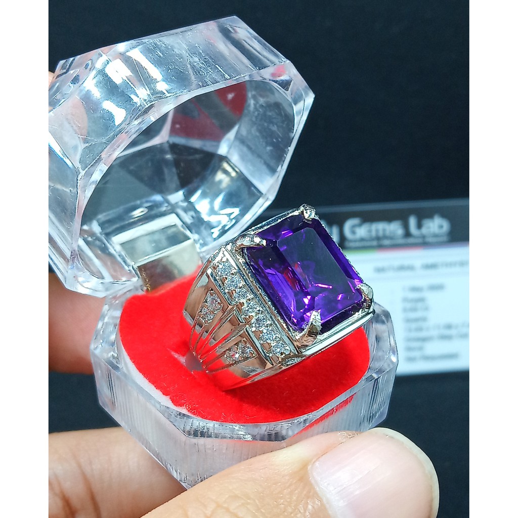 BATU AMETHYST ASLI NATURAL