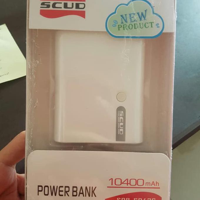 Terbaru Powerbank Scud Sd426 Original 10.400Mah Output 1A Dan 2A Ayo Beli