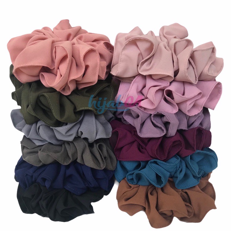 HIJABQA - Scrunchie / Ikat Rambut Hijabers / Cepol Hijab