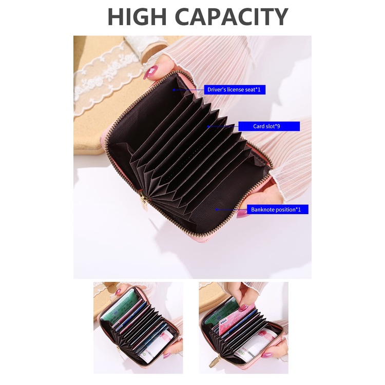 ASIN829 Dompet Mini Murah Impor Dompet Mini Wanita/Dompet Kartu Import 1043 Murah Dan Trendy