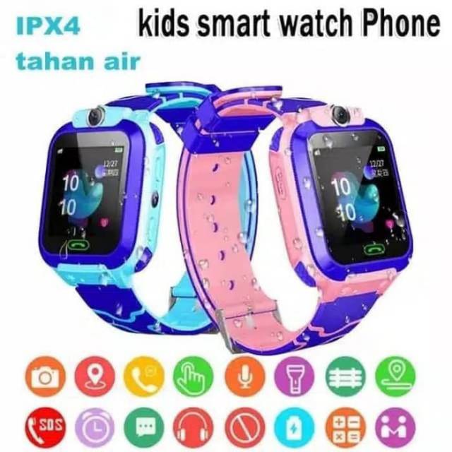 Kids smart watch phone Q12 jam tangan anak