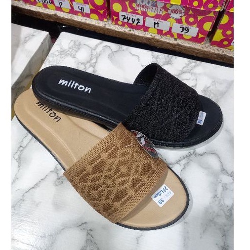 sandal casual wanita Milton original sandal pendek