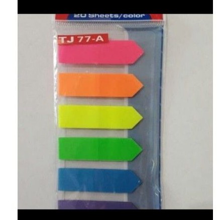 

Sticky Note TJ 77-A flags