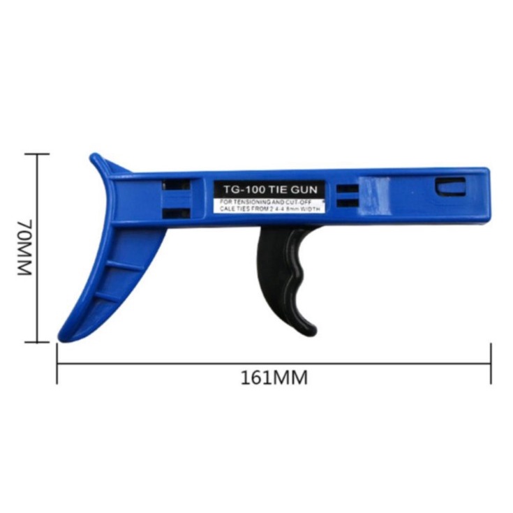 Tang Pistol Cable Ties Gun Pengikat Pengencang Pemotong Kabel Tis Fast