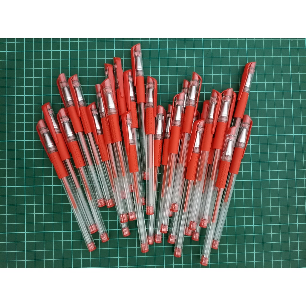 

PULPEN PENA GEL 0.5 MM MURAH WARNA MERAH