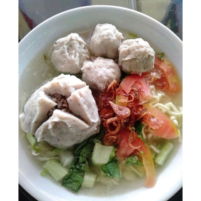 

BAKSO MIX KECIL & URAT + Bumbu Kuah