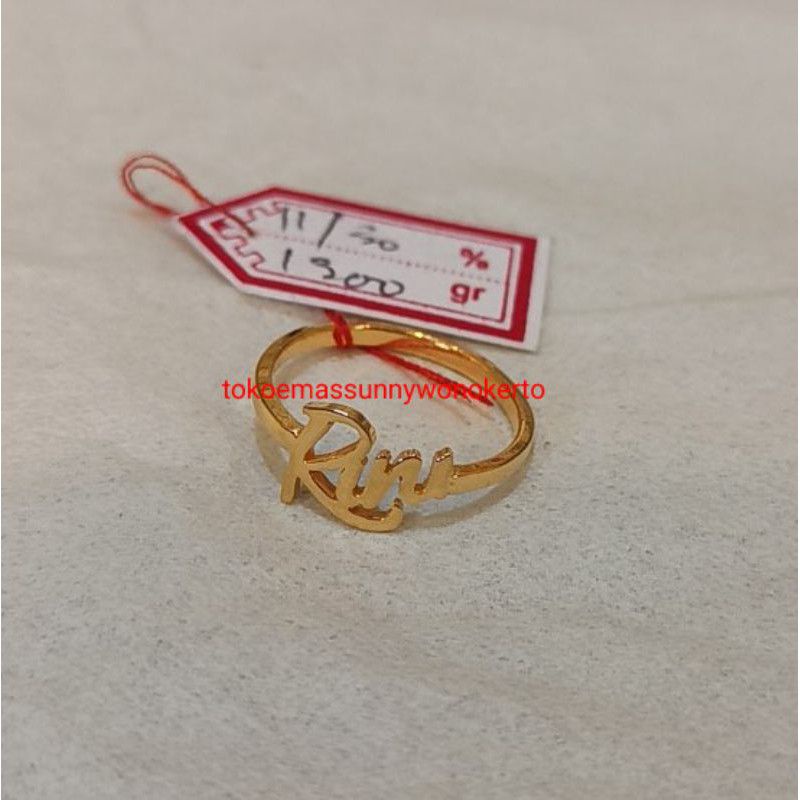 CUSTOM CINCIN GELANG LIONTIN ANTING PREORDER 375%ASLI REQUEST
