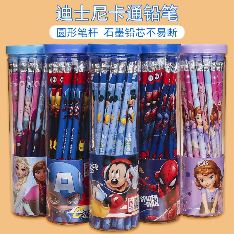 pensil HB import pensil karakter lucu alat tulis anak sekolah