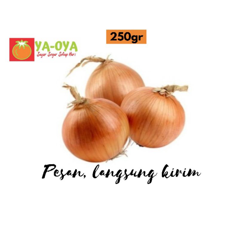 

BAWANG BOMBAY 250gr-SAYURAN SEGAR-INSTAN DELIVERY