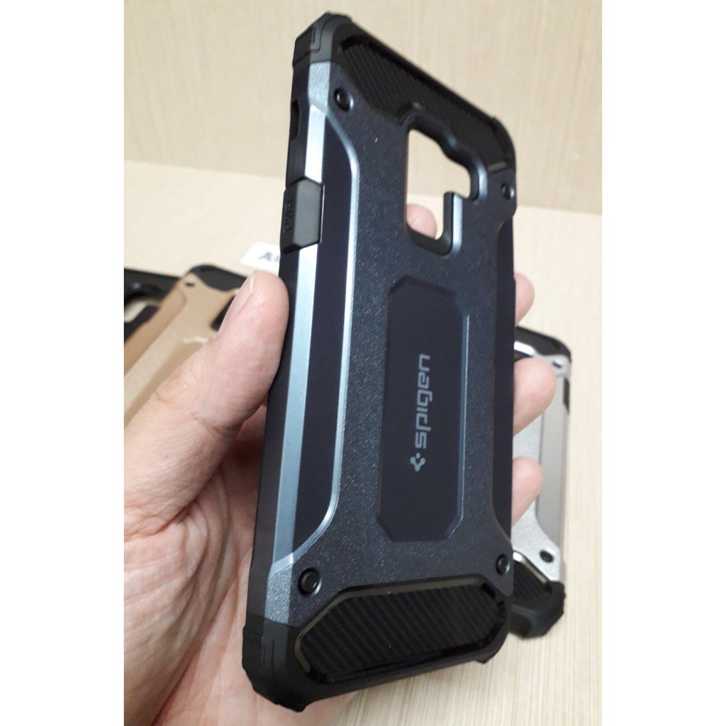 Spigen Iron Samsung A8 2018 A530 SM-A530F 5.6 inchi HardCase Robot Transformer