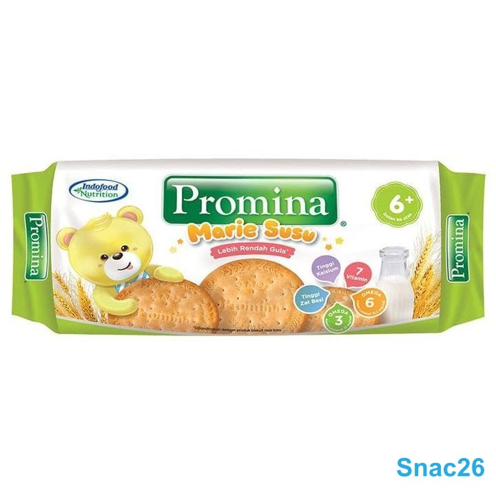 SNAC26 BISKUIT PROMINA MARIE SUSU ROLL BOX 150GR