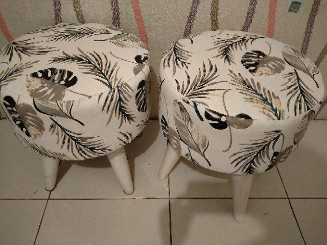 Sarung Stool Amaya White