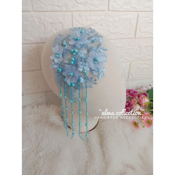 Headpiece simple juntai warna 2