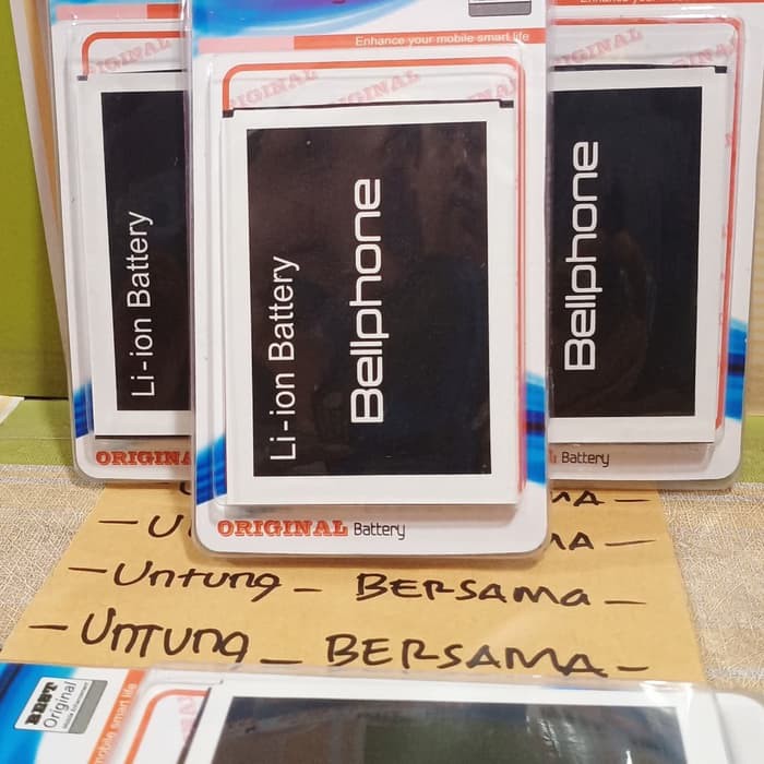 DISKON BATERAI BATRE BELLPHONE BP326 MORI ORIGINAL DOUBLE POWER 2IC