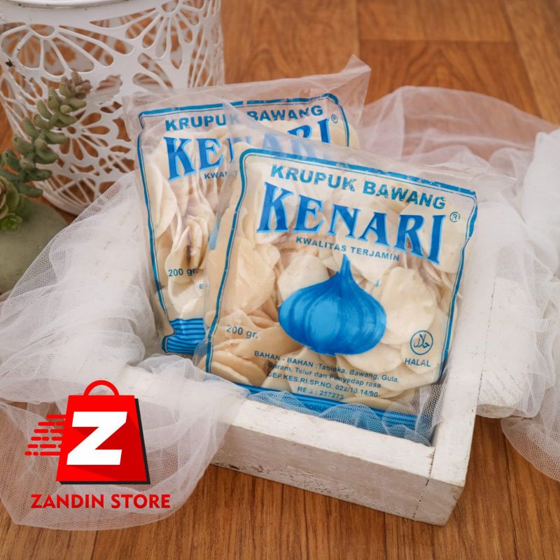 

krupuk bawang cap kenari 2 gajah putra | krupuk bawang mentah