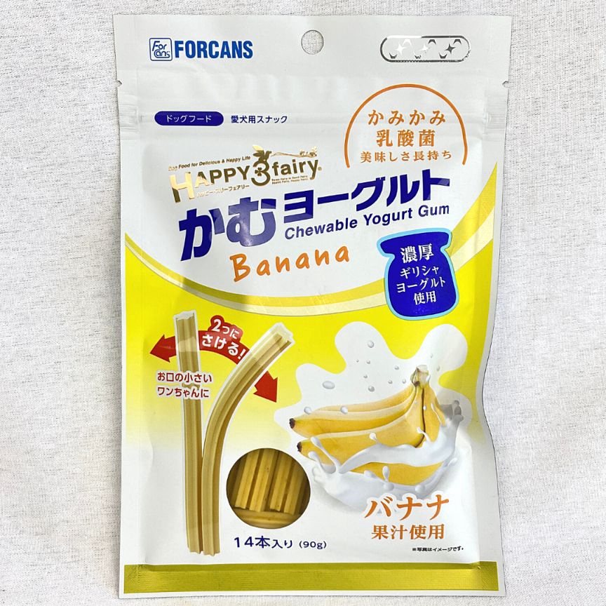 

FORCANS Snack Anjing Dental Yogurt BANANA 90g