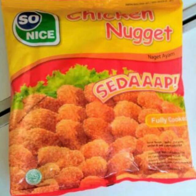 

Nugget ayam so nice 250 gram