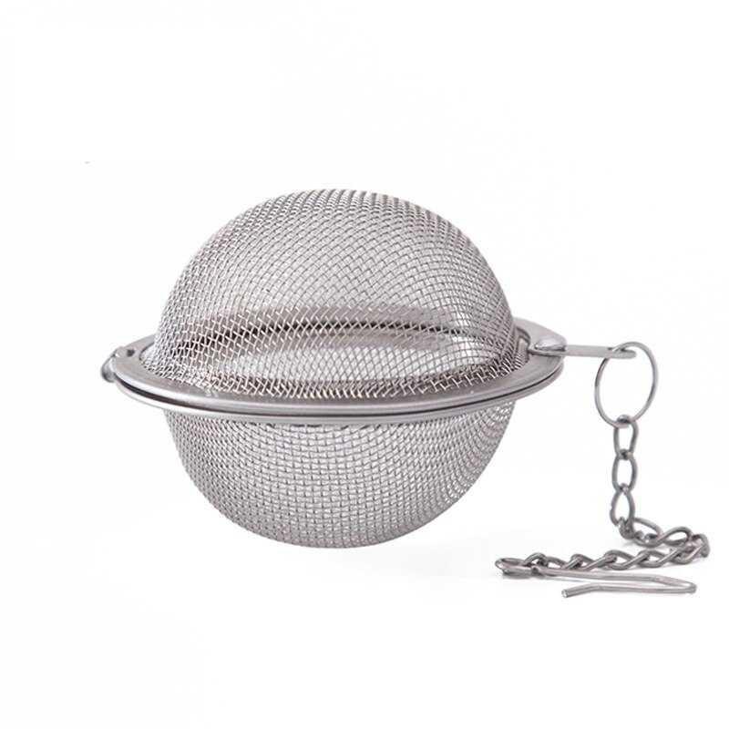 JETTING Filter Saringan Teh Reusable Tea Infuser Strainer - K520 [Silver] [70mm]