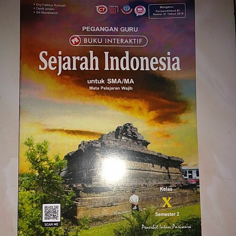 Buku PR PG Sejarah Indonesia kelas 10B