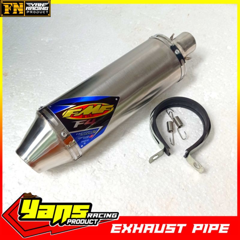 Fmf f4 Racing 38mm Exhaust Muffler Stainless Tailpipe | Fmf f4 ekzos racing stainless