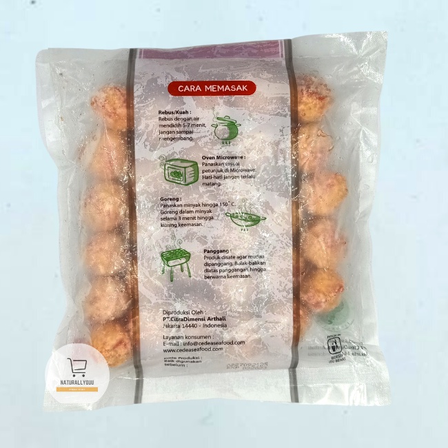 Cedea Bakso Salmon 500gr - Cedea Salmon Ball 500 gr