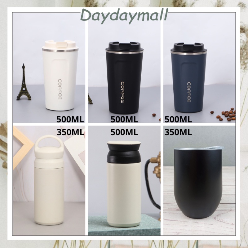 Botol Air Minum Stainless Tahan Panas &amp; Dingin / Tumbler / Termos 350ml &amp; 500ml DD220