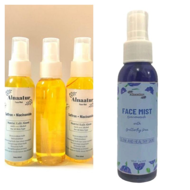 Facemist Saffron+Niacinamide vitamin B3/pencerah/Obat Jerawat