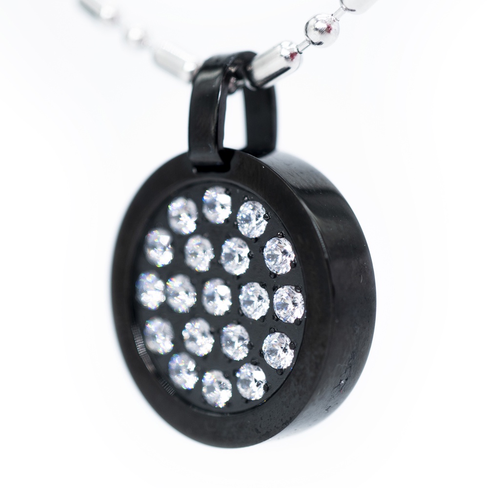 Produk Promo Kalung Kesehatan MCI Original Terbaru LSW Biocarbon Black  Kalung MCI Original Kalung K