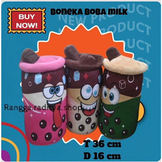 boneka boba milk ready 3  motif