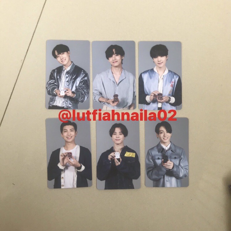 OFFICIAL PC BTS x SAMSUNG EARBUDS (LAMARAN) Jin Suga Rm Jhope V Jimin Jungkook
