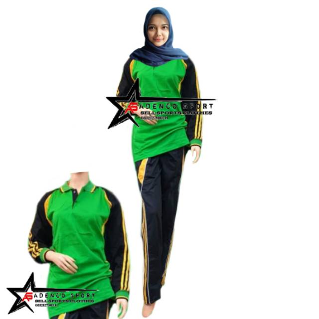 Setelan Baju  Training Olahraga  laki  laki  perempuan 