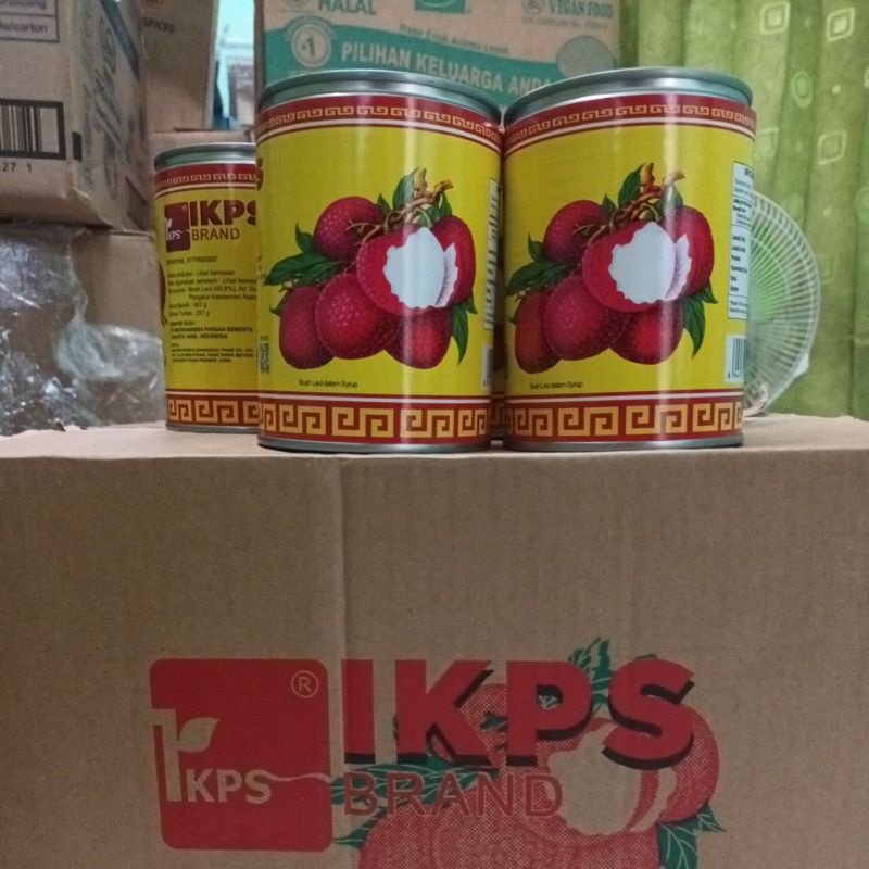 

Lychee In Syrup Merk IKPS Buah Leci Kaleng / Lychee Kaleng Merk IKPS 567gr
